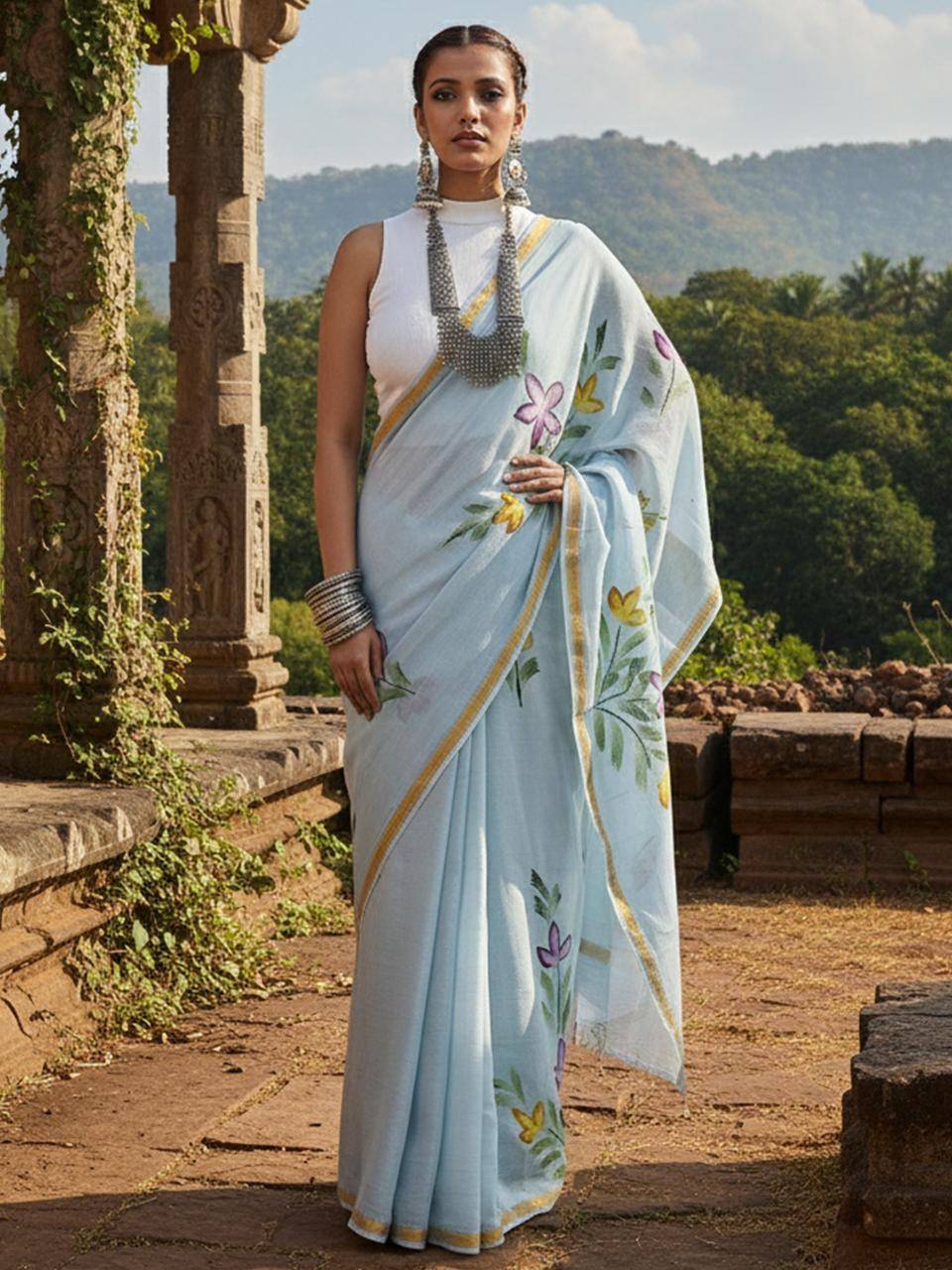 Vastra pujya panihari Designer saree wholesalers in Gujarat